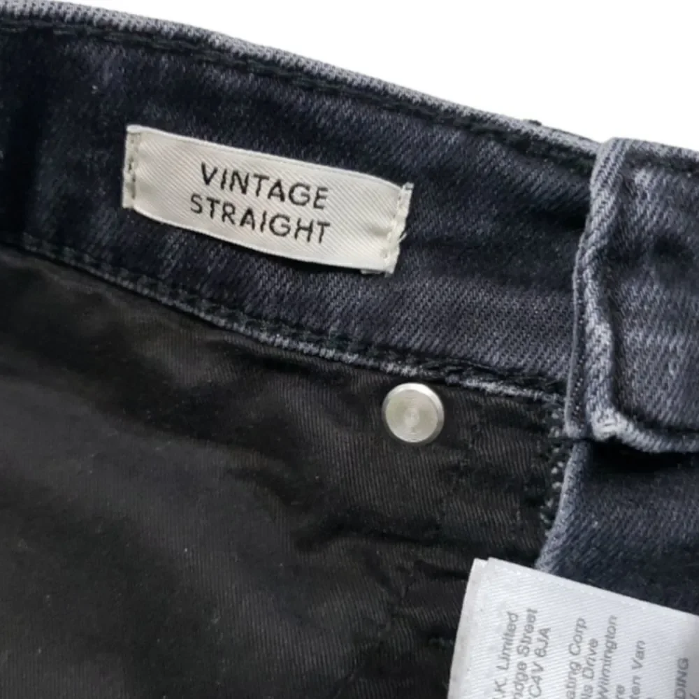 J.Crew Jeans Size 25 Women's J.Crew Denim Vintage Straight Jeans Stretch Raw Hem